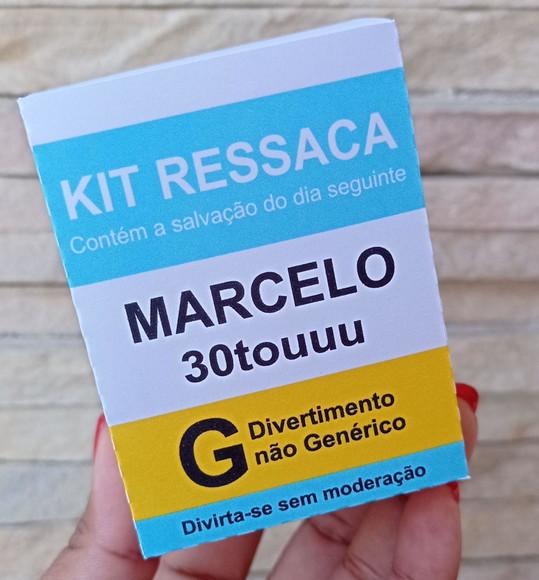 Caixa Kit Ressaca Personalizada