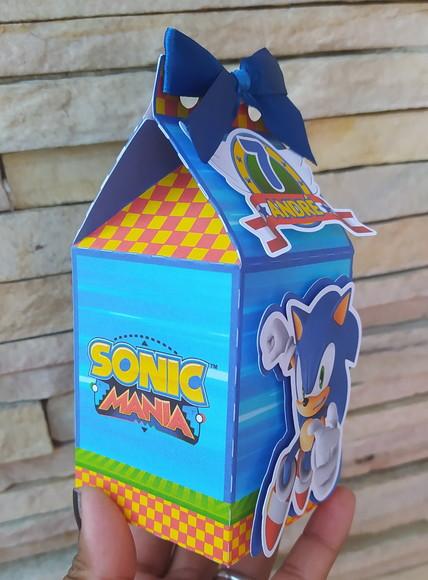 Caixa Milk 3d Sonic