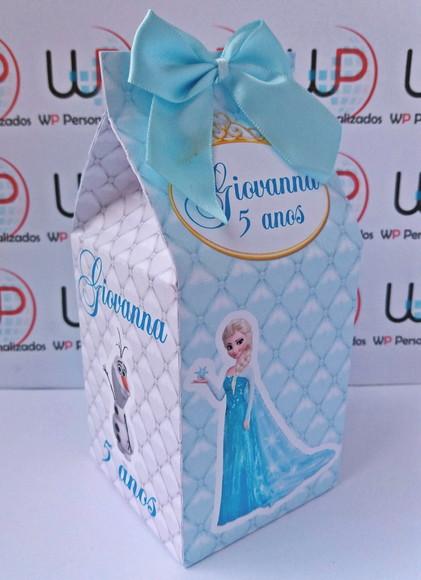 Caixa Milk Princesa Elsa