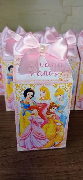 Caixa Milk Princesas Disney