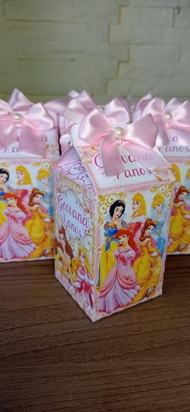 Caixa Milk Princesas Disney