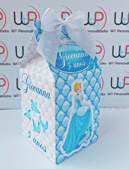 Caixa Milk Princesa Cinderela