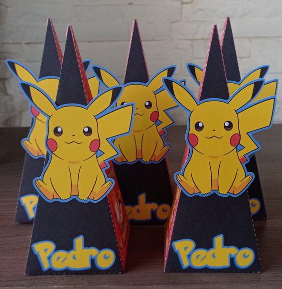 Caixa Pirâmide Pikachu