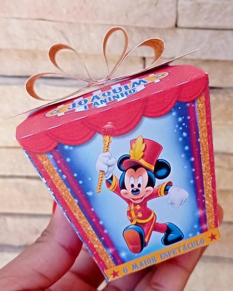 Caixa Sushi Circo do Mickey