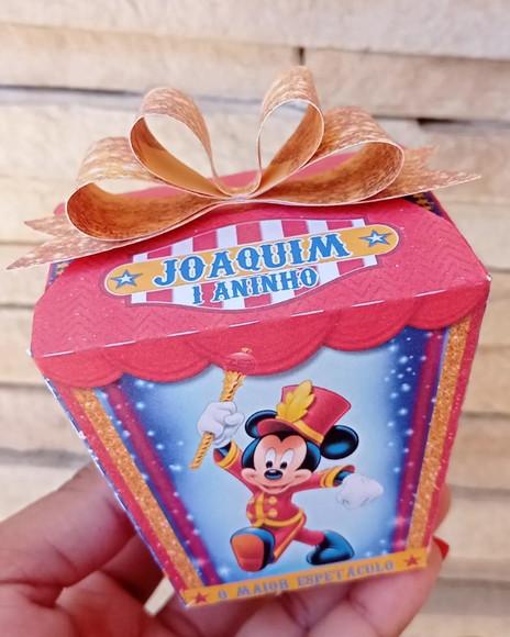 Caixa Sushi Circo do Mickey