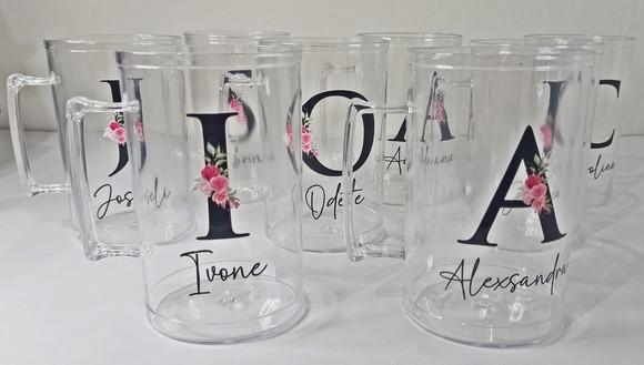 Caneca de Chopp Acrílica Personalizada
