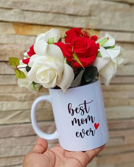 Caneca Dia das Mães - Best Mom Ever