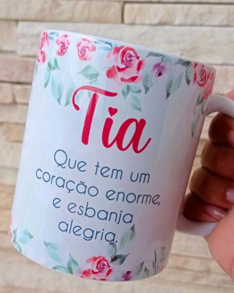 Caneca Personalizada Tia