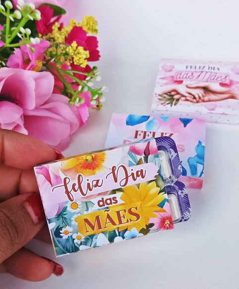 Chicletes Personalizados Dia das Mães - 10 Unidades