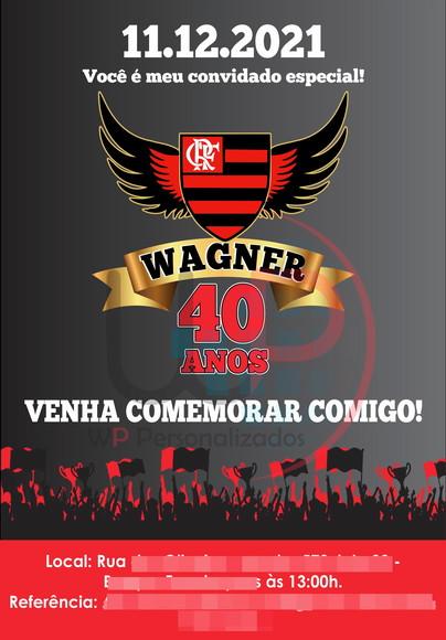 Convite Virtual Flamengo