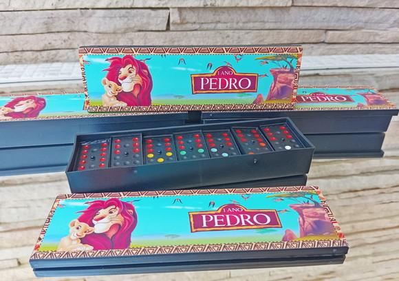 Dominó Personalizado Rei Leão - 10 Unidades