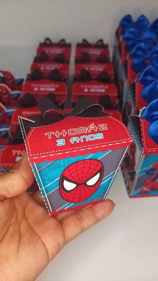 Kit Festa Homem Aranha - 40 Itens