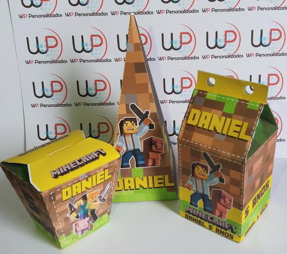 Kit Festa Minecraft - 40 Unidades