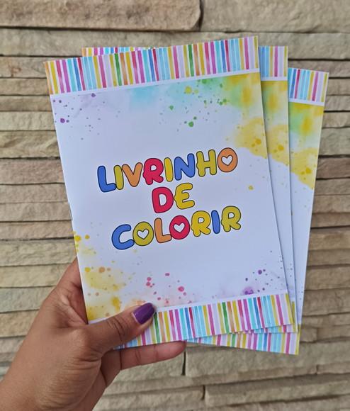 Livrinho de Colorir Dia das Crianças