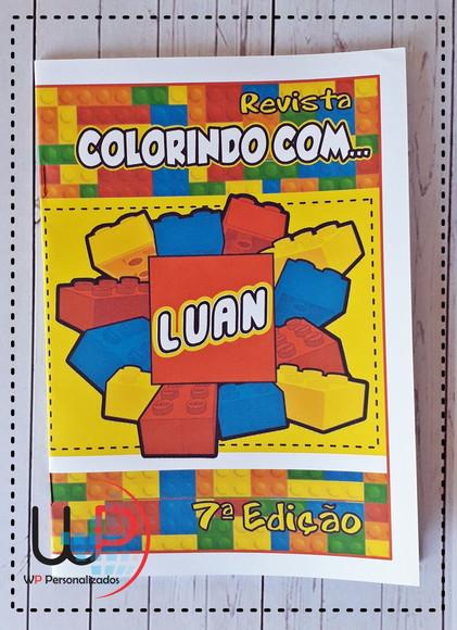Livrinho de Colorir Lego
