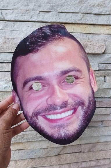 Máscara de Papel Personalizada Formatura/festas/eventos