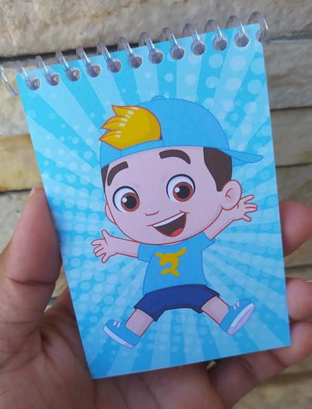 Mini Bloquinhos Personalizados - 50 Unidades