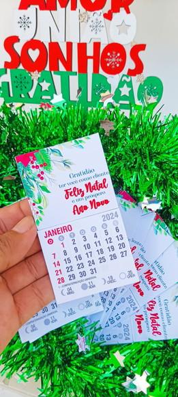 Mini Calendários Personalizados 2024