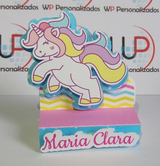 Porta Bis 3d Unicórnio
