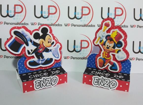 Porta Bis 3d Circo do Mickey