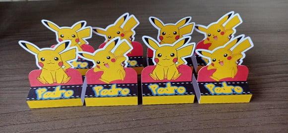 Porta Bis Pikachu Pokémon - 10 Unidades