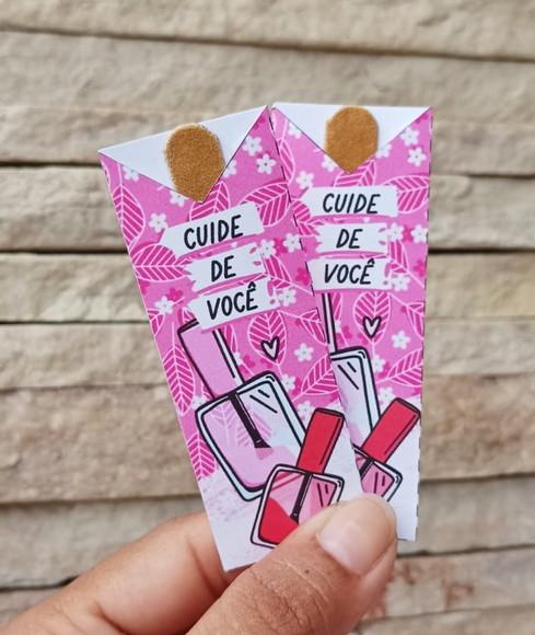 Porta Mini Lixa Dia das Mulheres