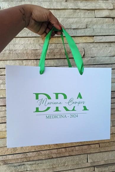 Sacola Personalizada Formatura - 10 Unidades