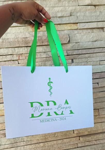 Sacola Personalizada Formatura - 10 Unidades