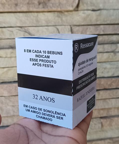 Sacolinha P + Caixinha p/ Kit Ressaca