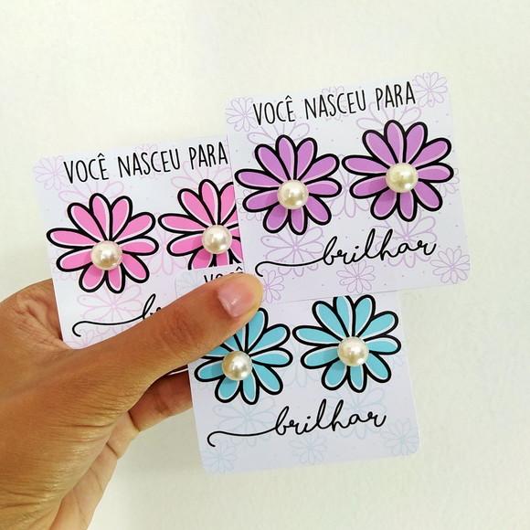 Tag Personalizada com Brinco Mimo Cliente - 10 Unidades