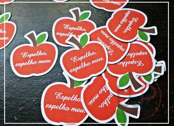 Tags Maçã - 10 Unidades