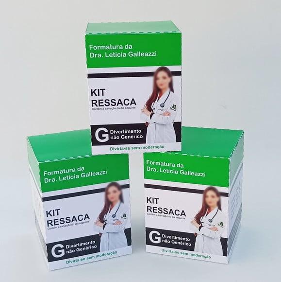 Arquivo de Corte Caixa Kit Ressaca Formatura