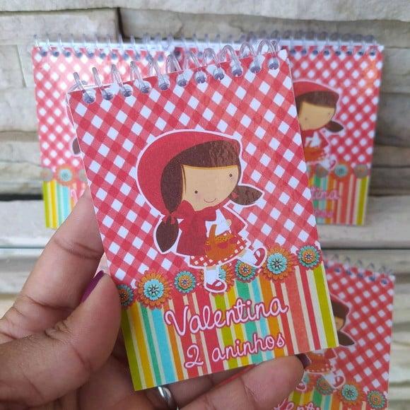 Bloquinho Chapeuzinho Vermelho 10x7cm