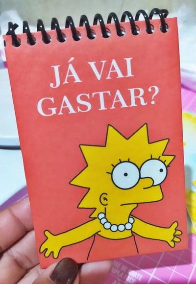 Bloquinho de Anotações - Já vai gastar?