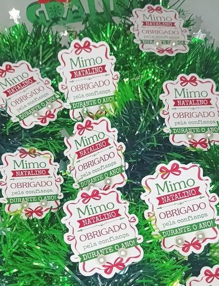 Brinco Pérola Brinde Natal