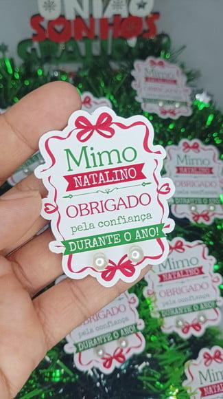 Brinco Pérola Brinde Natal
