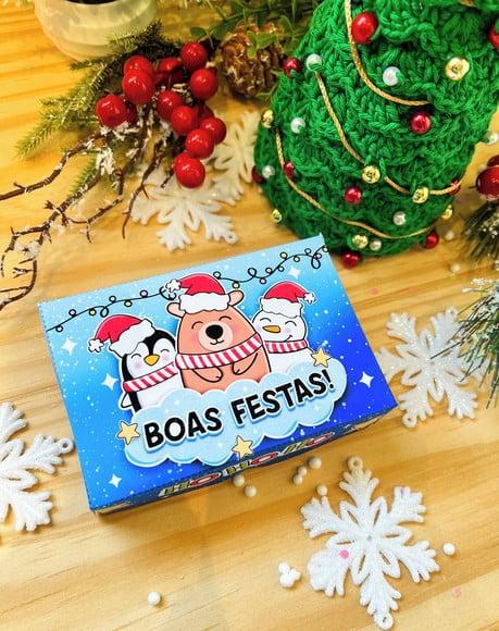 Caixa com Bombons - Natal