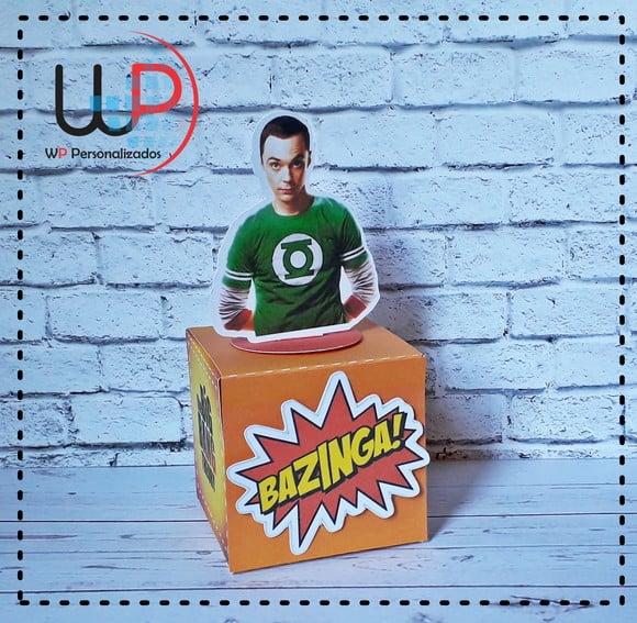 Caixa Cubo 3d Sheldon