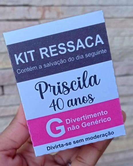 Caixa Kit Ressaca