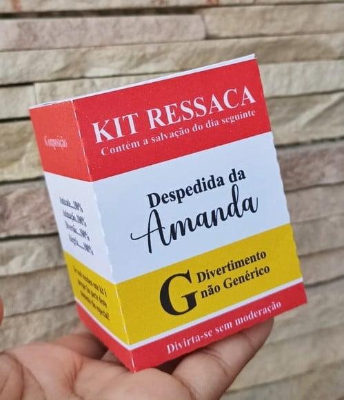 Caixa Kit Ressaca Desmontadas