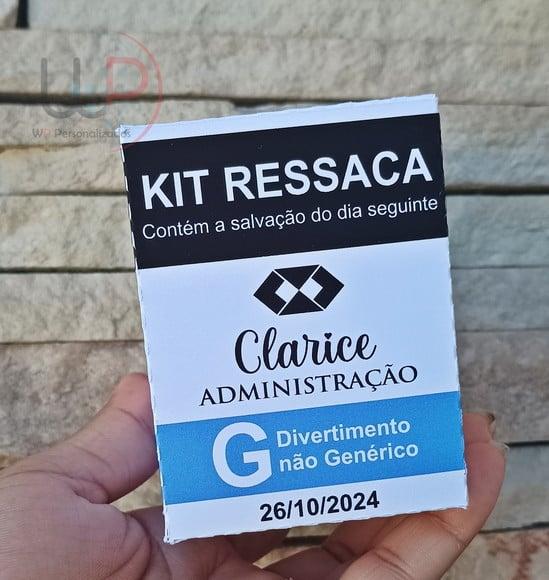 Caixa Kit Ressaca Formatura Administração