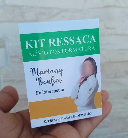 Caixa Kit Ressaca Formatura Fisioterapia