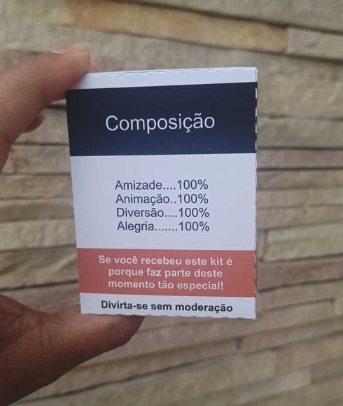 Caixa Kit Ressaca Formaturas/festas/casamentos