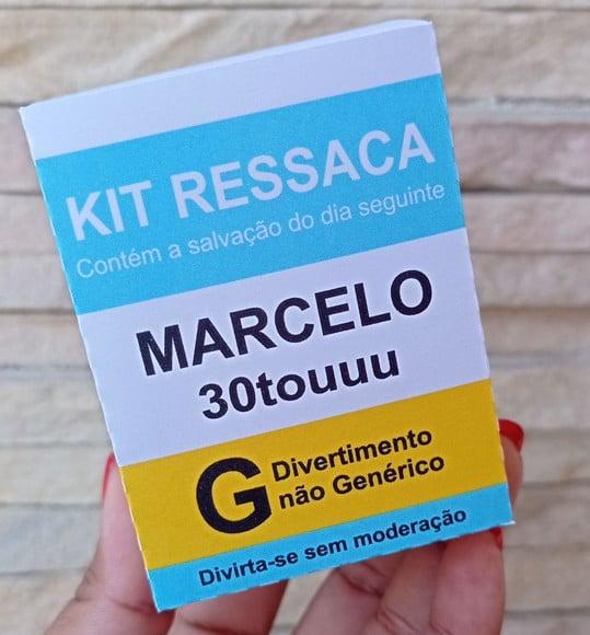 Caixa Kit Ressaca Personalizada