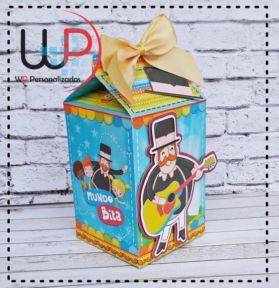 Caixa Milk 3d Mundo Bita