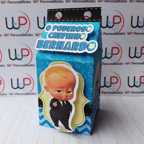 Caixa Milk 3d Poderoso Chefinho