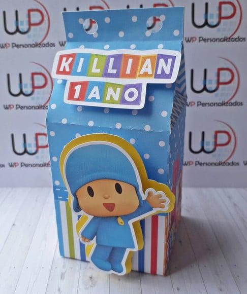 Caixa Milk 3d Pocoyo