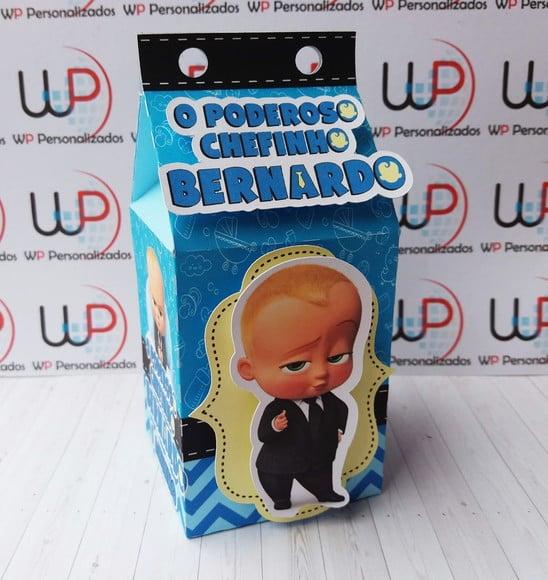 Caixa Milk 3d Poderoso Chefinho