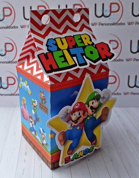 Caixa Milk 3d Super Mário