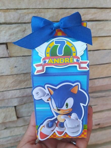 Caixa Milk 3d Sonic